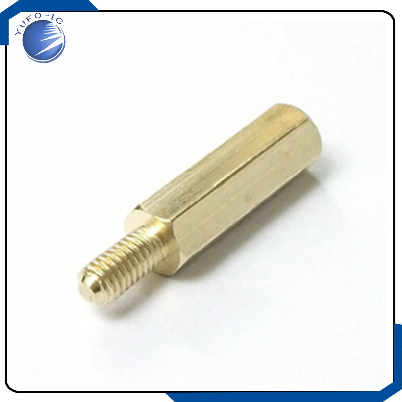 20pcs/Lot  15+6 - 15mm high 15MM+6mm M3 six hexagon pillars spacer pillarsConnector