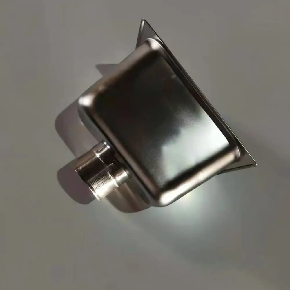 Stainless Steel Drain Pipe Connector Roof Gutter Downspout Collector Hardware For Efficient Weather Drainage Parts