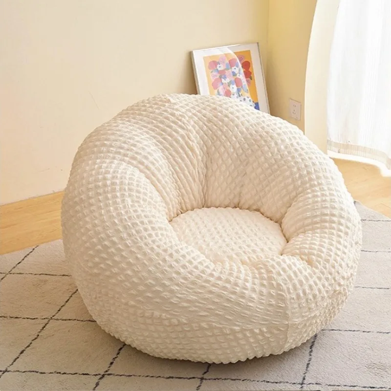 Elastic Pumpkin Lazy Chair Sofa Cover Dustproof Solid Slipcover Couch Protector Case Armchair Slipcover Sofa Cover