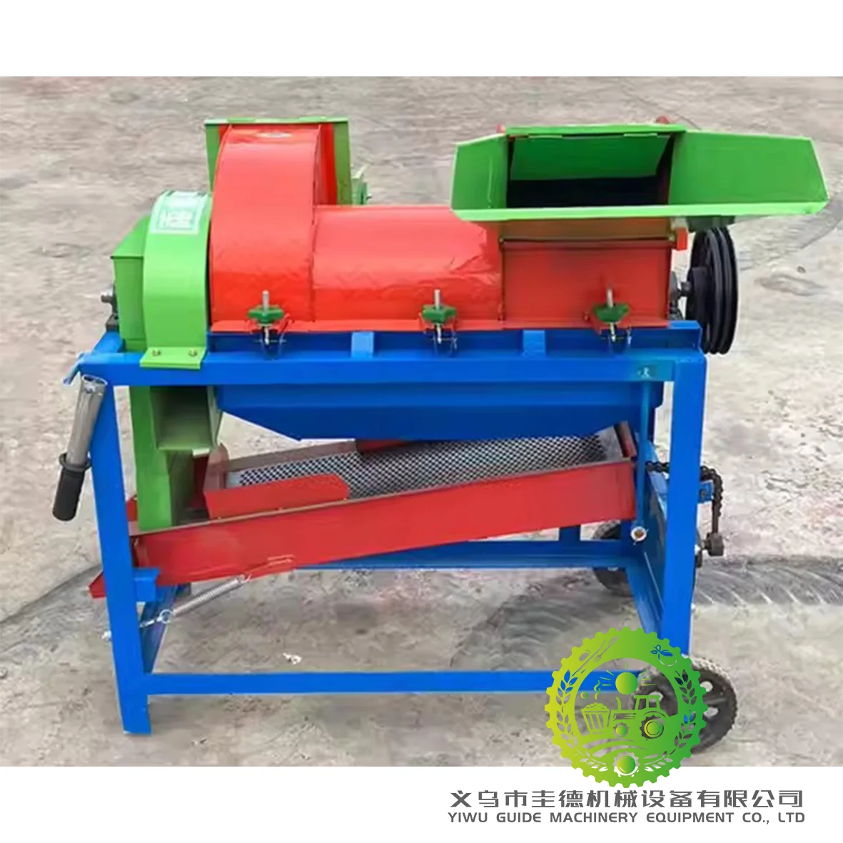 Hot Sale Multi-functional Grain Thresher Machine for Beans Corn Wheat with Engine & Motor High Efficiency Labor Saving