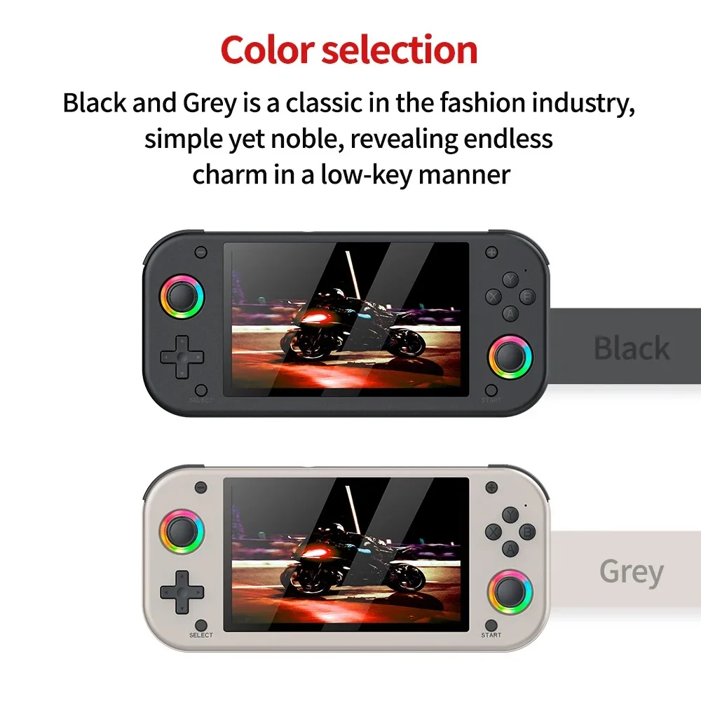 M26 64G/128G/256G 50000Games لعبة فيديو وحدة التحكم 5.1 بوصة 800*480 مع عصا التحكم الملونة RGB HD ألعاب التلفزيون المنزل لاعبين هدية للأطفال