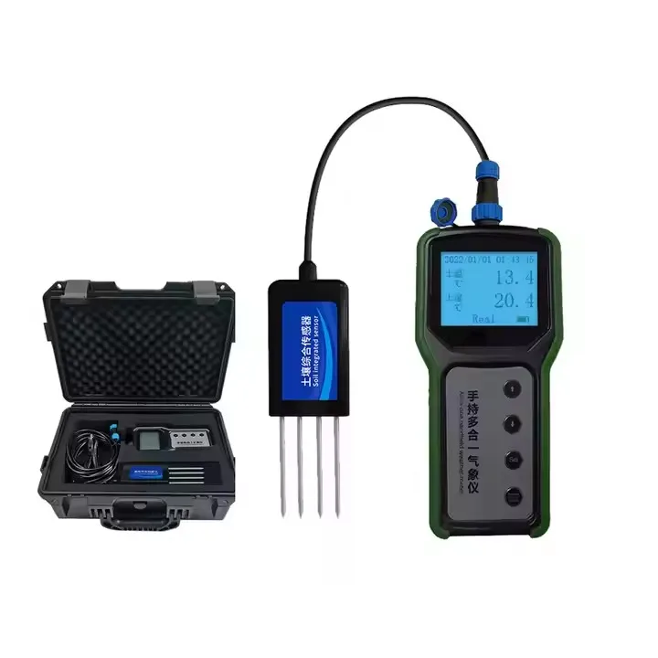 Factory Price Digital Tester Kit N/p/k Nutrient Moisture and Temperature Portable Multipurpose 7 in 1 Soil Ec Sensor