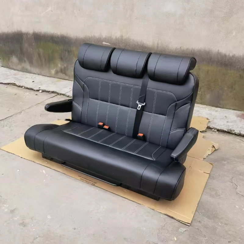 

USA Hot Selling High Quality Leather Wrangler Four Door JK Sahara Rear Folding Flat Bed Seat Perfectly Modify Back Seat for SUV