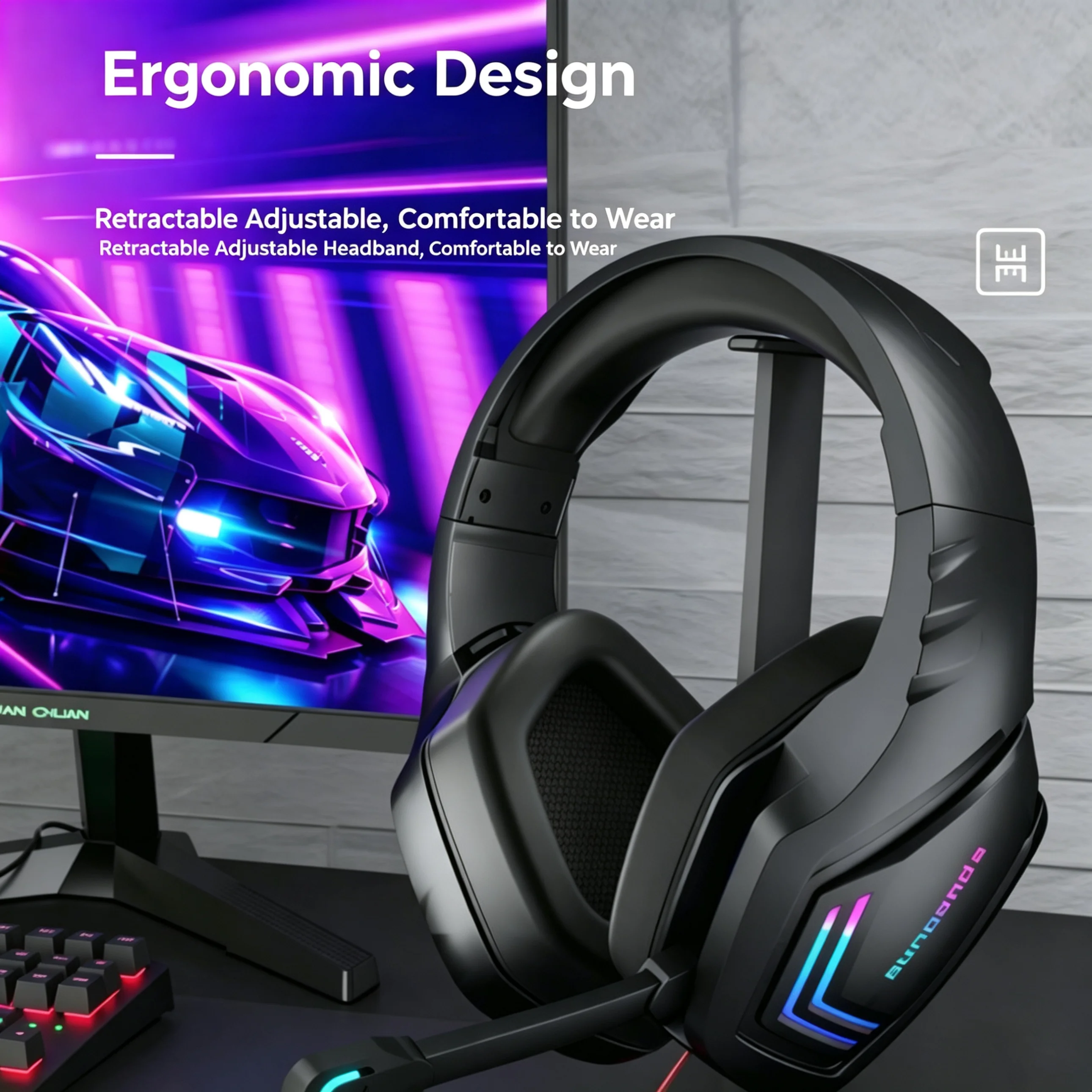 Auriculares Inalámbricos 2.4G - Esports Gaming Bar reseña y precio