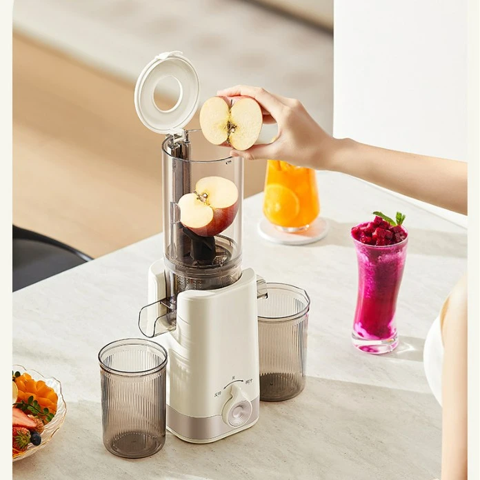 Juicer Household slag juice separation Automatic juicer Large diameter easy cleaning Slow grinding Electric juice machine