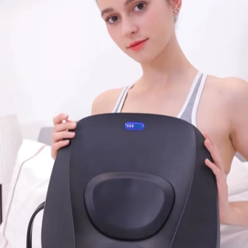 Beoka Shiatsu Heated Neck Massage Pillow Relaxation Sleeping Kneading for Body Waist Wireless Heat Application Health Care