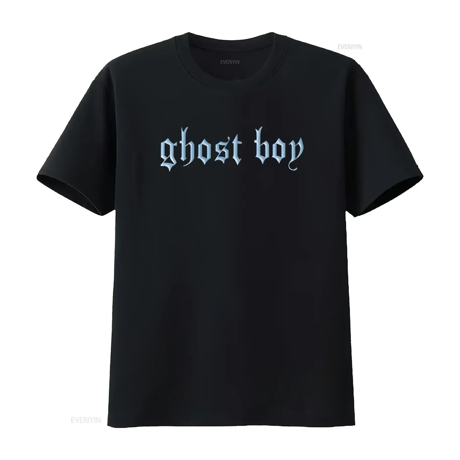 Camiseta gótica Ghost Boy, ropa Lil Peep, ropa alternativa, ropa edgy, emo, tallas grandes, kawaii, eboy, merch, vintage, ropa de diseñador con efecto lavado