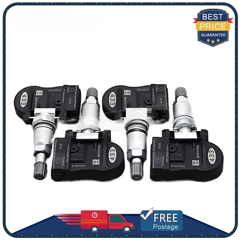 

1/4Pcs 68443470AA TPMS Sensor For 2020-2021 Dodge Durango Jeep Grand Cherokee Tire Pressure Monitor System Sensor 433MHZ
