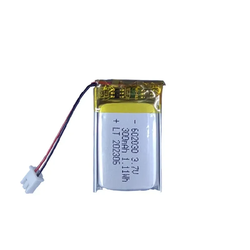 buy more will cheap 602030 300mAh3.7V battery is enough capacity for emergency lights, LED toy dog trainers, polymer lithium