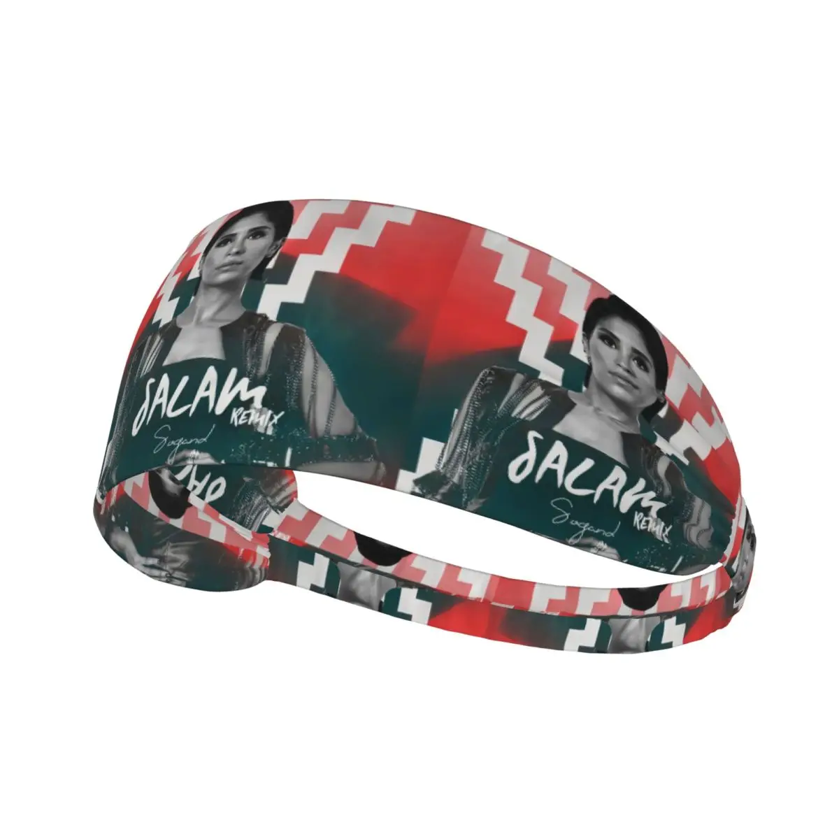 

Custom Iranian Singer Artist Sogand Sports Sweatband for Training Quick Drying Headband Men Women