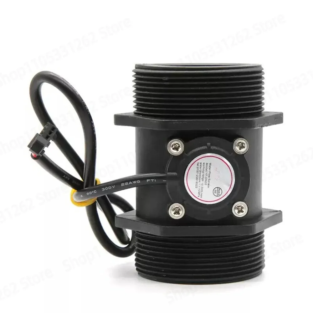 DN40 DN50 Water Flow Sensor Turbine 2 Inch Hall Effect Liquid Flowmeter for Industrial Pipeline Large Flow Meter