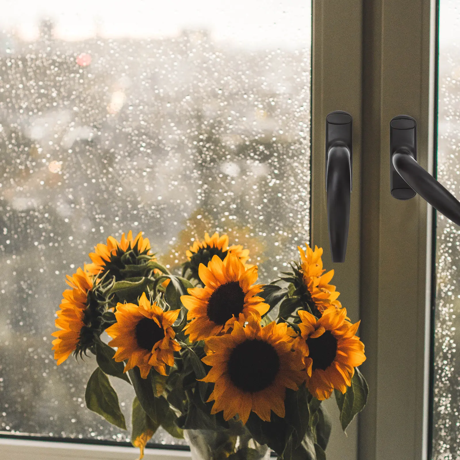 

2 шт. Премиальные оконные ручки из цинкового сплава, утолщенные, для внутренних дверей, бесшумные замки для дома и ванной, ручки для раздвижных дверей