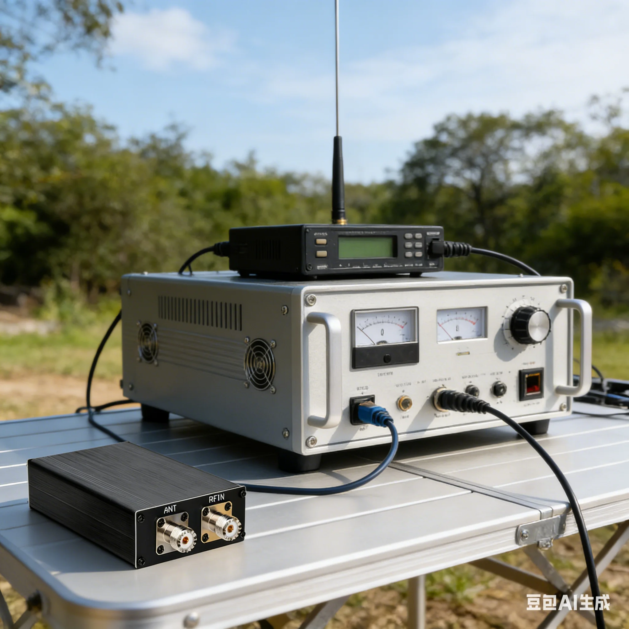 

Автоматический универсальный антенный тюнер ATU-100Pro, 120 Вт, 1,8-55 МГц, с OLED-дисплеем 0,96 дюйма, металлическим корпусом и перезаряжаемой батареей