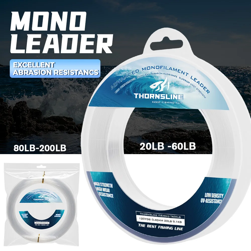 モノフィラメント釣り糸-20-200lb-04-14mm-120m-スプール-超強力ナイロン糸-塩水・淡水・海・川・ボート釣り用