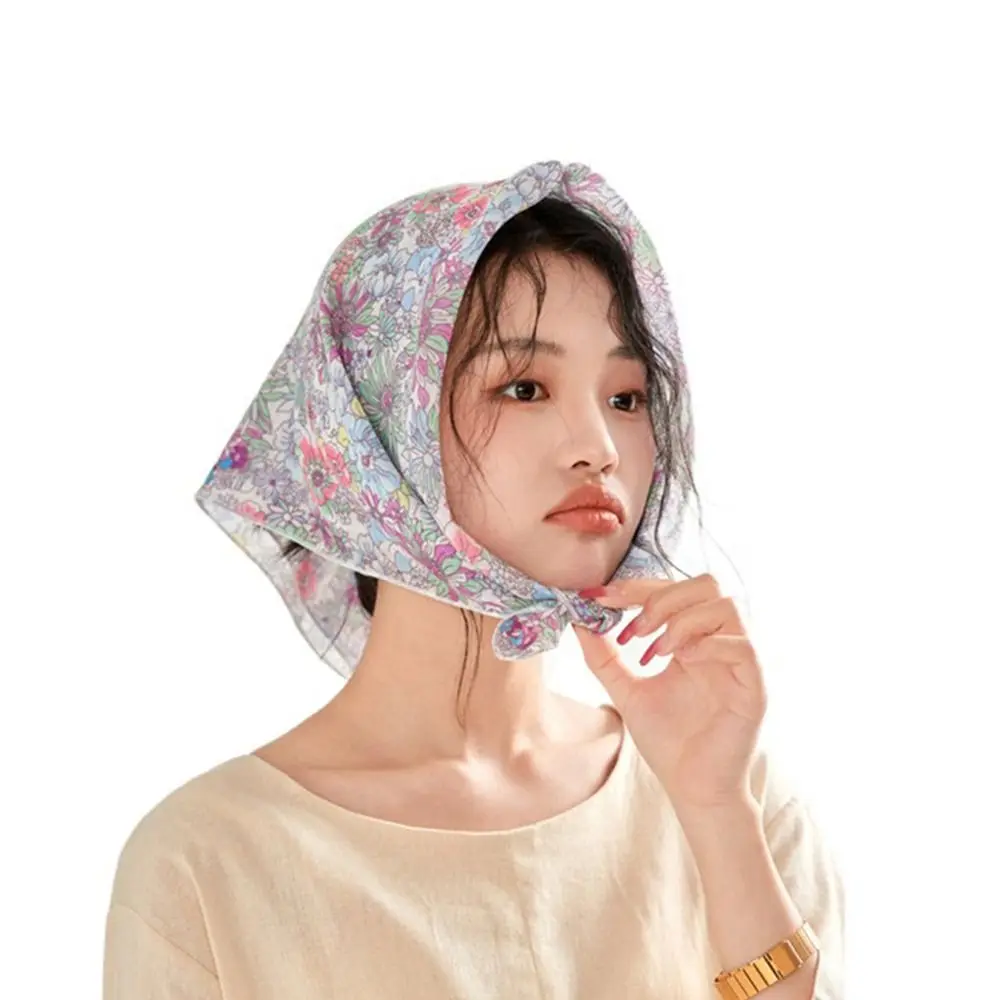 

Accessories Neck Tie Bag Scarfs Accessories Scarf Accessories Female Printed Scarf Flower Silk Scarf Hair Band Square Scarf
