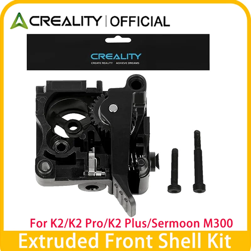 

Creality Official K2 Plus Extruder Front Cover Kit, Extruded Front Shell Kit for K2 Plus/K2/K2 Pro/Sermoon M300 3D Printer