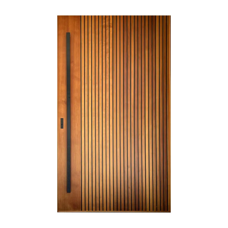 Solid wood grille board, pine gate, entrance door, light luxury and simple wooden board partition wall, customized anti-theft