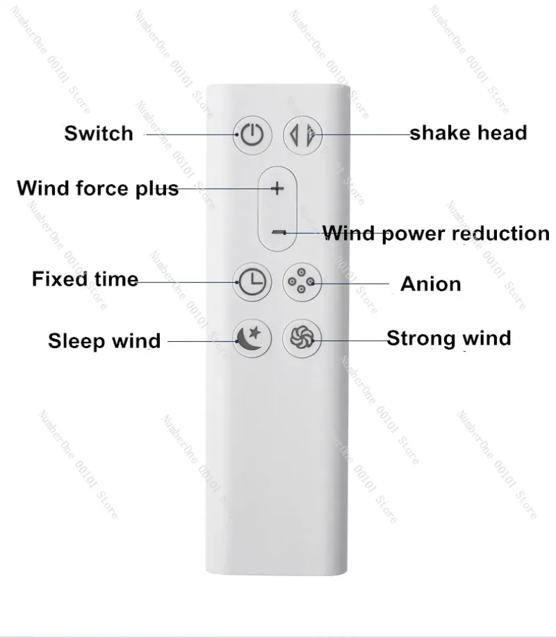 Air Purification Circulation Bladeless Fan Ultra-Quiet Dormitory Desk Floor Electric Tower Fan Bladeless Room Fan