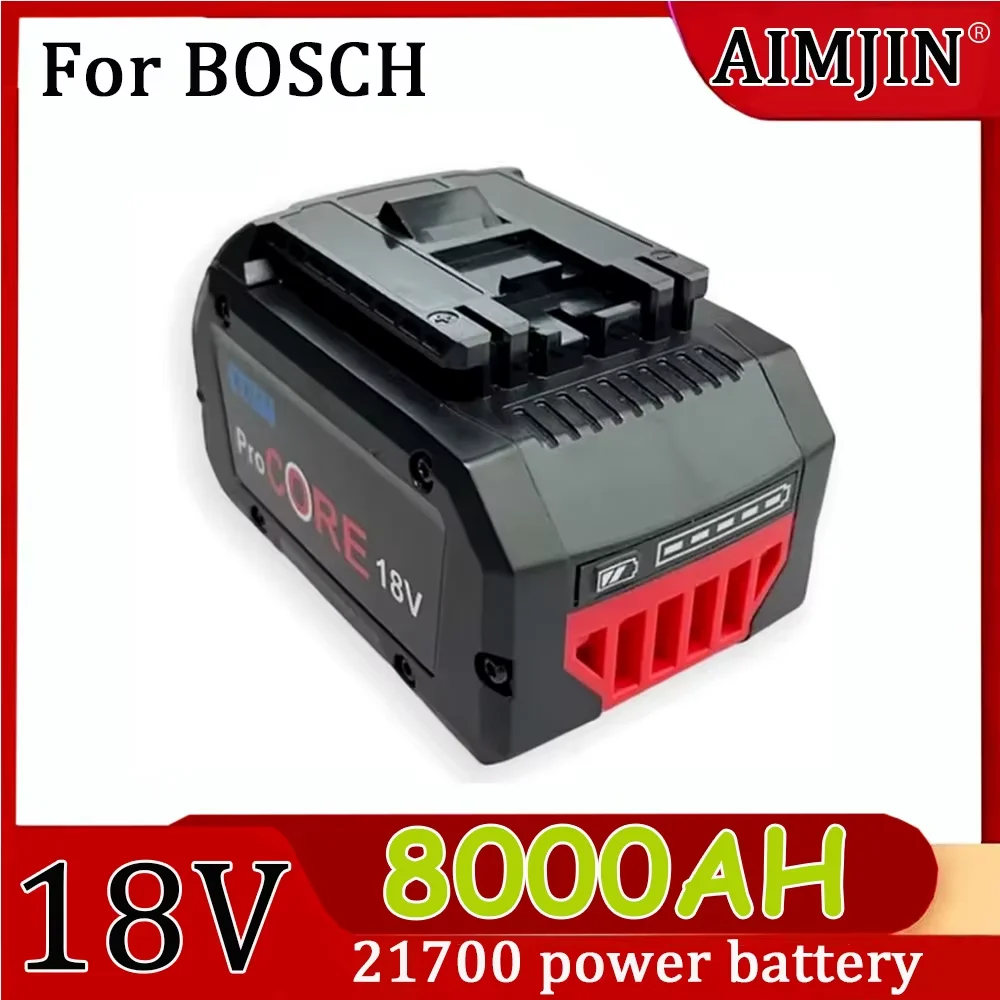 

rechargeable battery, 18V 10AH suitable for Bosch tool BAT609 BAT618 GBA18V 21700 high-power power battery