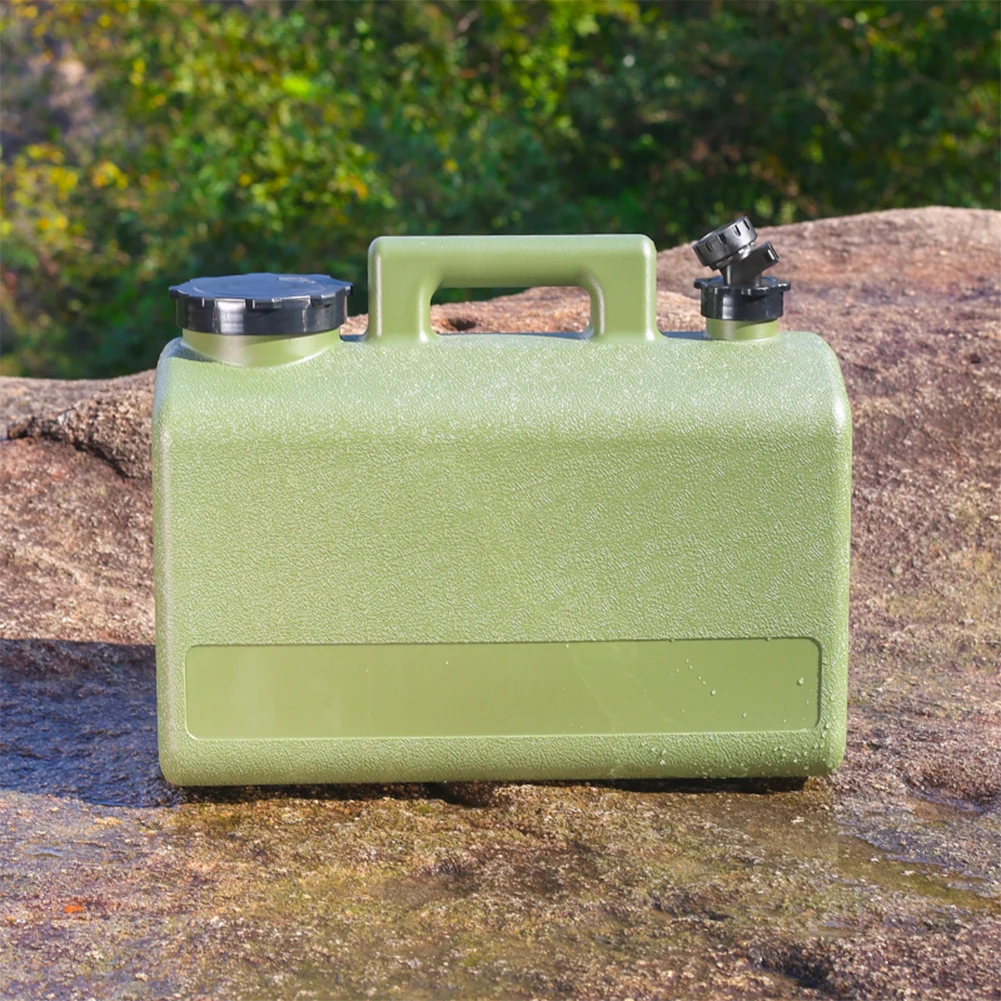 حاوية تخزين المياه سعة 20 لتر مع صنبور دلو مياه الشرب سعة كبيرة حاوية المياه إبريق للتخييم في السيارة #4