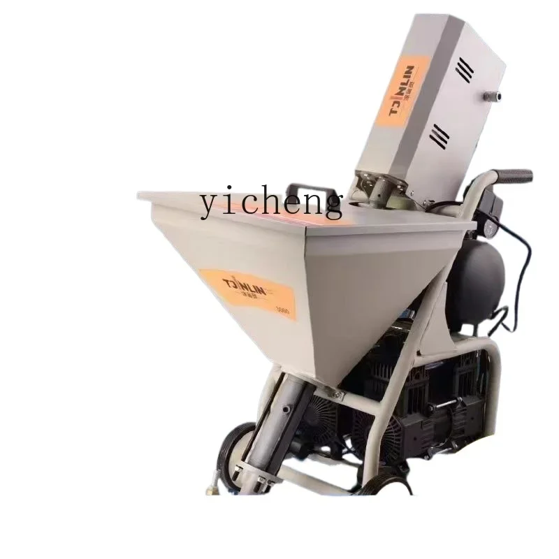 

spraying machine real stone paint all-in-one machine fireproof coating thick multi-function