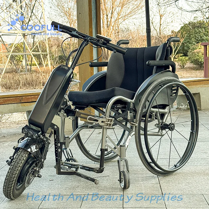 Coofull Custom Rehabilitation Therapy Supplies Wheelchair Brake Accessories Electric Handcycle Wheelchair Attachment