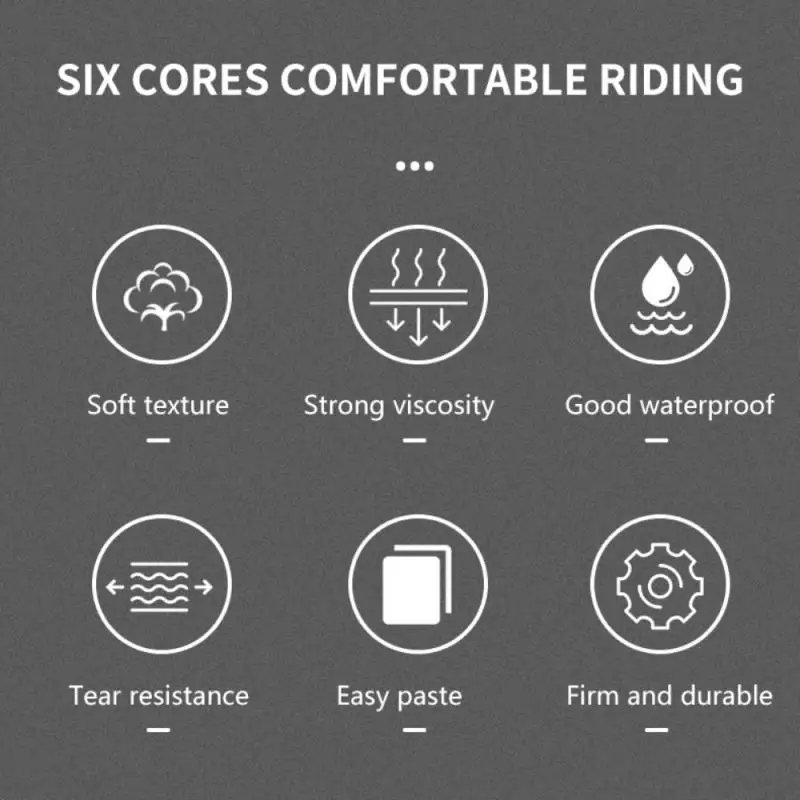 Adesivi adesivi di protezione adesivi antigraffio adesivi per catena di biciclette MTB catena di adesivi per la protezione del telaio della strada per Mountain Bike