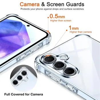 防震保護殼適用於三星 Galaxy A56 A55 A54 A17 A36 A26 A16 5G A15 A35 A25 A34 A14 A24 A33 A53 A13 A32 A52 A12 手機保護套 10 最佳銷售 三星手機殼 - №8