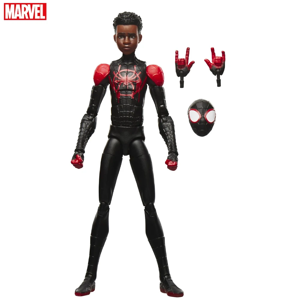 

Marvel Legends Series Miles Morales, Spider-Man: Into The Spider-Verse Collectible 6 Inch Action Figure