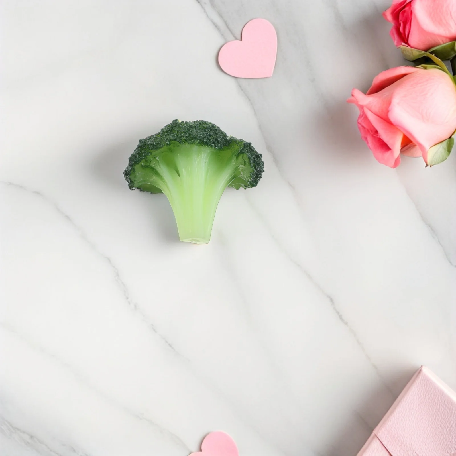 페이크 주근깨 스탬프 브로콜리 디자인 메이크업 도구 자연스러운 주근깨 어플리케이터 일상 및 축제 메이크업 액세서리 페이크 야채