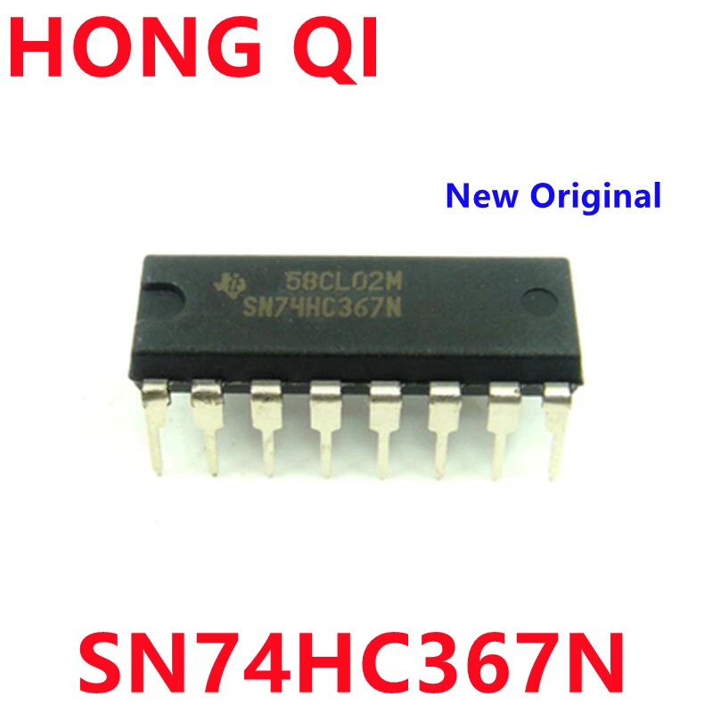 5pcs/lot New Original SN74HC367N  SN74HC367 74HC367N 74HC367 DIP-16 In Stock