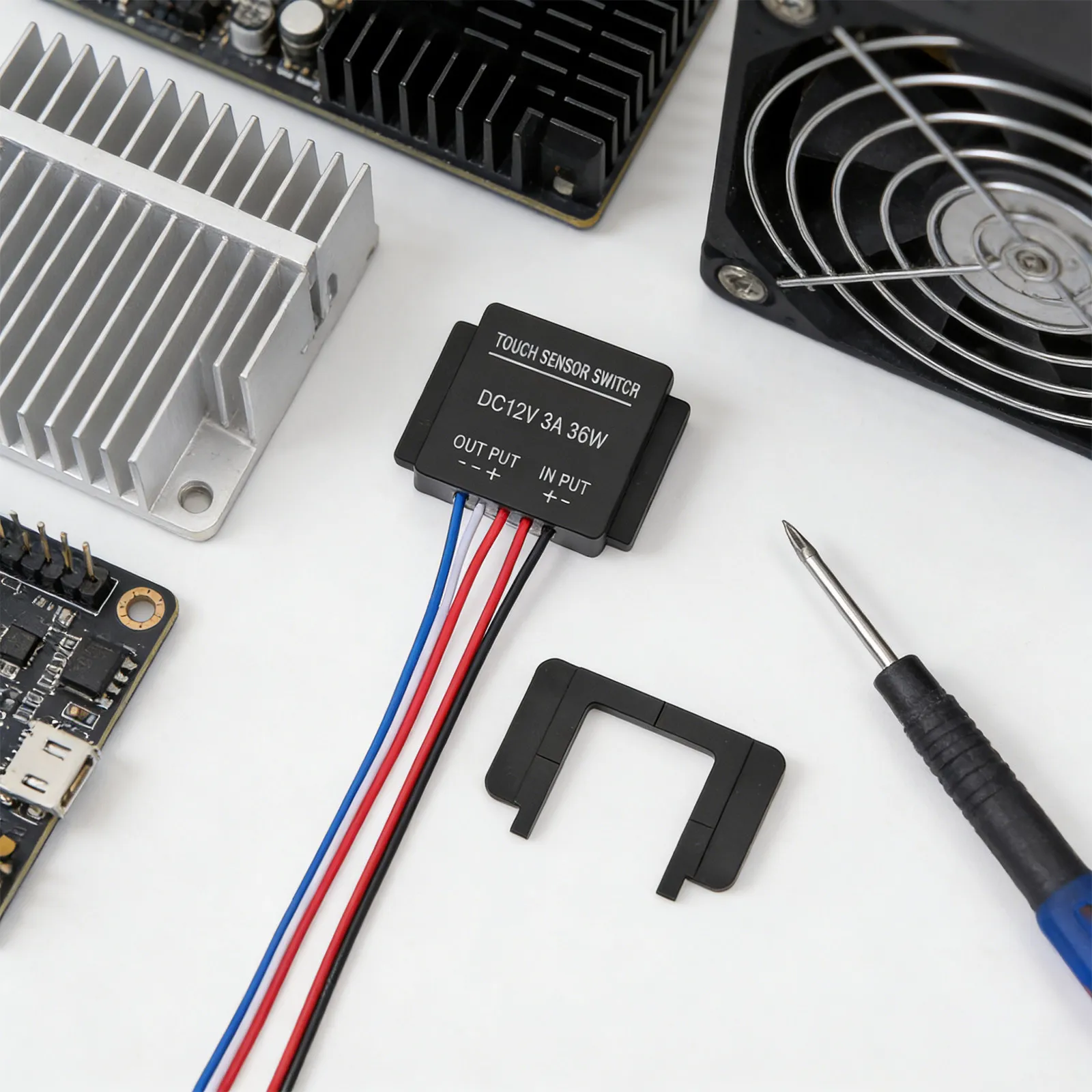 

Сенсорный LED-диммер для зеркала в ванной, панель управления освещением для туалетного столика, сенсорный выключатель для стеклянных зеркал