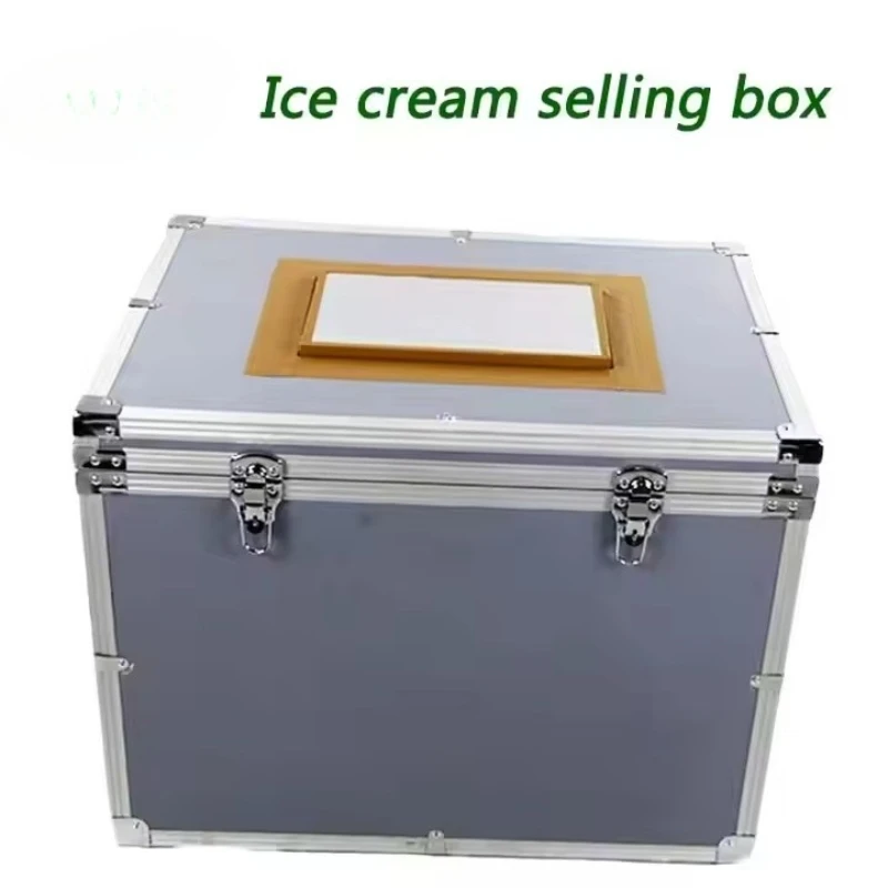Stylish Oxford Ice Cream Cooler for Refrigerated Transport Outdoor Sports Recreation Food Preservation Zipper