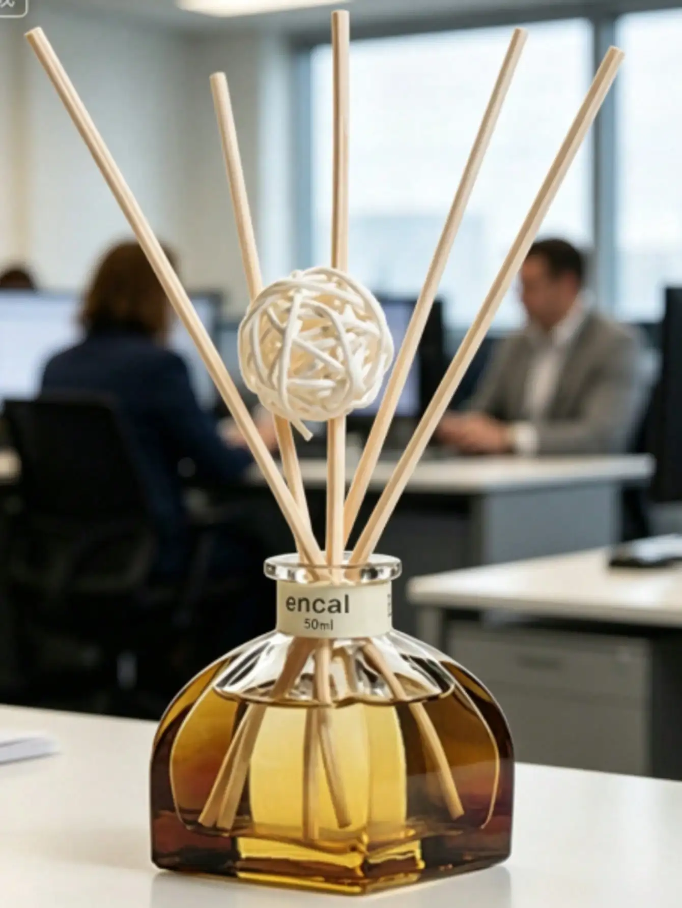 Bamboo Aromatherapy Diffuser – Odour Eliminator For Bedrooms And Bathrooms, Home Decor Air Freshener, Aromatherapy Diffuser. The Perfect Festive Gift For Your Partner, Parents Or Friends.