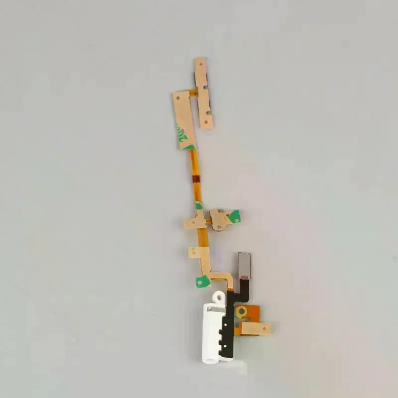 New Power Audio Jack Volume Button Flex Cable For IPod Nano 6 6th Gen White Replacement