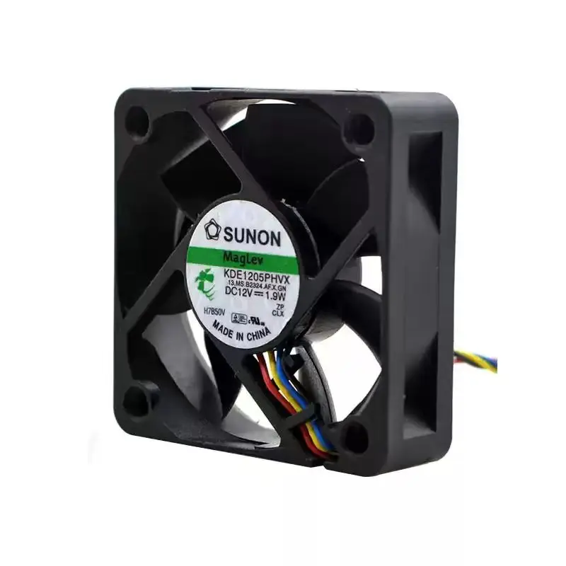 SLIDER KDE1205PHVX DC 12V 1.9W 5015 PWM Fan, 50x50x15mm MagLev Motor PC Server Inverter Projector Axial Cooler Fan