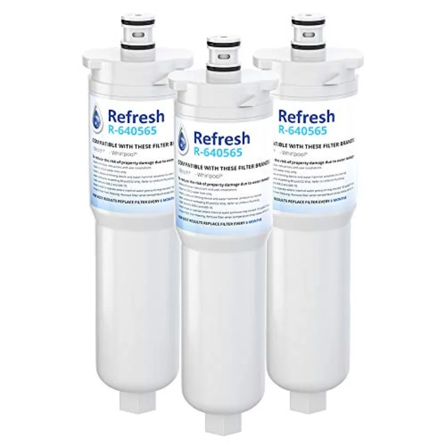 

Replacement Refrigerator Water Filter for 640565 EVOLFLTR10 Whirlpool WHKF-R-PLUS W1085590 56932 2168701 3M Cuno CS-52 CS-51 C