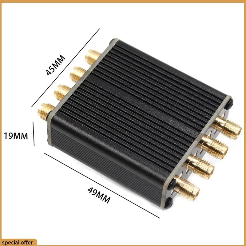 Filtro pasivo A68Z 4 en 1, filtro LC de 4 bandas para antena de Radio de señal RF, fuente de señal SDR GPSDO y otros dispositivos fáciles de usar