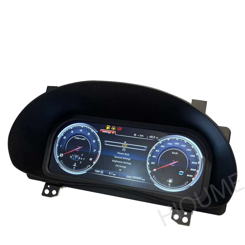 Nieuwe Auto LCD Instrumentenpaneel Retrofit Multimedia Digitale Dashboard voor Toyota Corolla 2014-2017 Head-up Display Meters