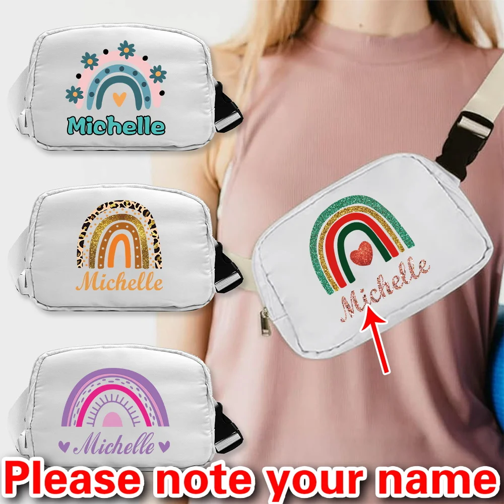 

Adjustable Shoulder Straps, Large-capacity Messenger Bag, Fashionable Printed Pattern, Women's Chest Bag