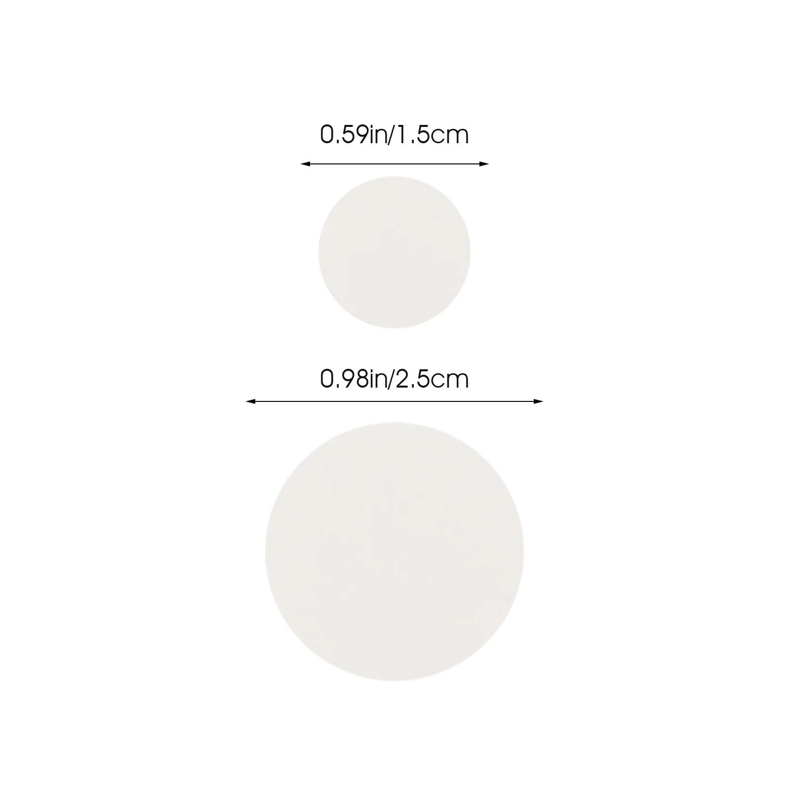 200 قطعة ملصق نقطة مزدوج الجوانب واضح لاصق نقاط أكريليك مستديرة للملصقات بالونات جدار تصاعد لا أثر حل لزجة