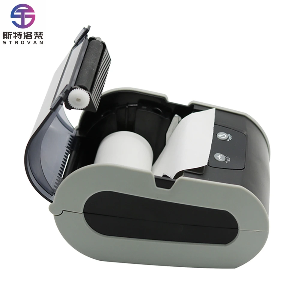 

80mm Mini Thermal Barcode Receipt Label Printer with Wireless Bluetooth USB Portable Invoice Printing Devices