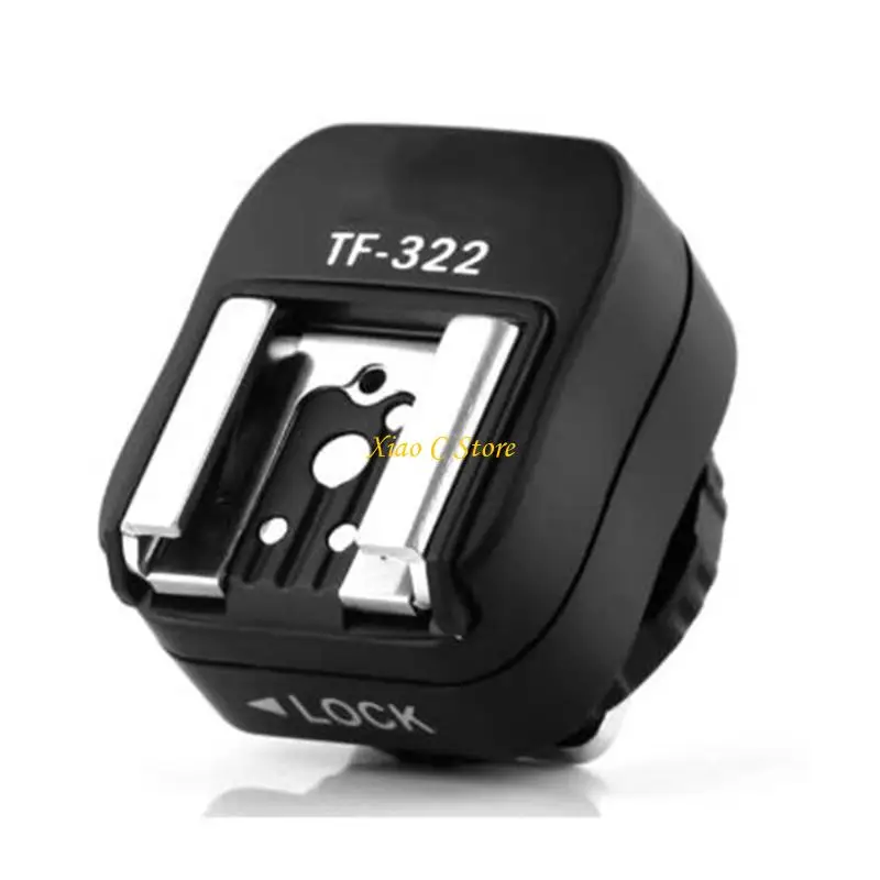 Y1ae TF322 حذاء الساخنة وميض محول تحويل كاميرا توصيل إلى وميض خارجي