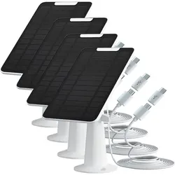 High Efficiency Waterproof Solar Panel for Camera Eufycam S300/2/2 Pro/2C/2C Pro/C210/S330/S340/E340/E/E20/E40/L20/L40/S40 etc.