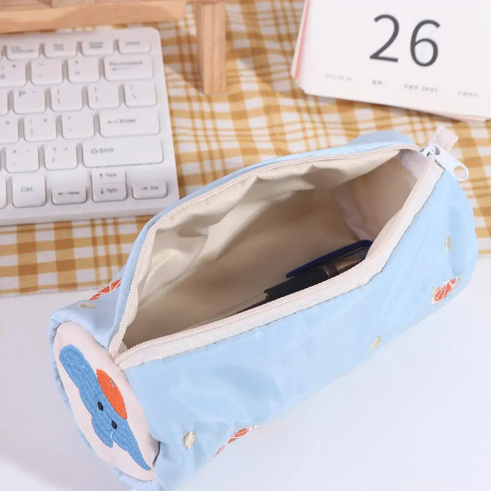 Creatieve Olifant Etui Tomaat Rits Make-up Lippenstift Tas Briefpapier Doos Grote Capaciteit Bureau Opbergtas Studenten