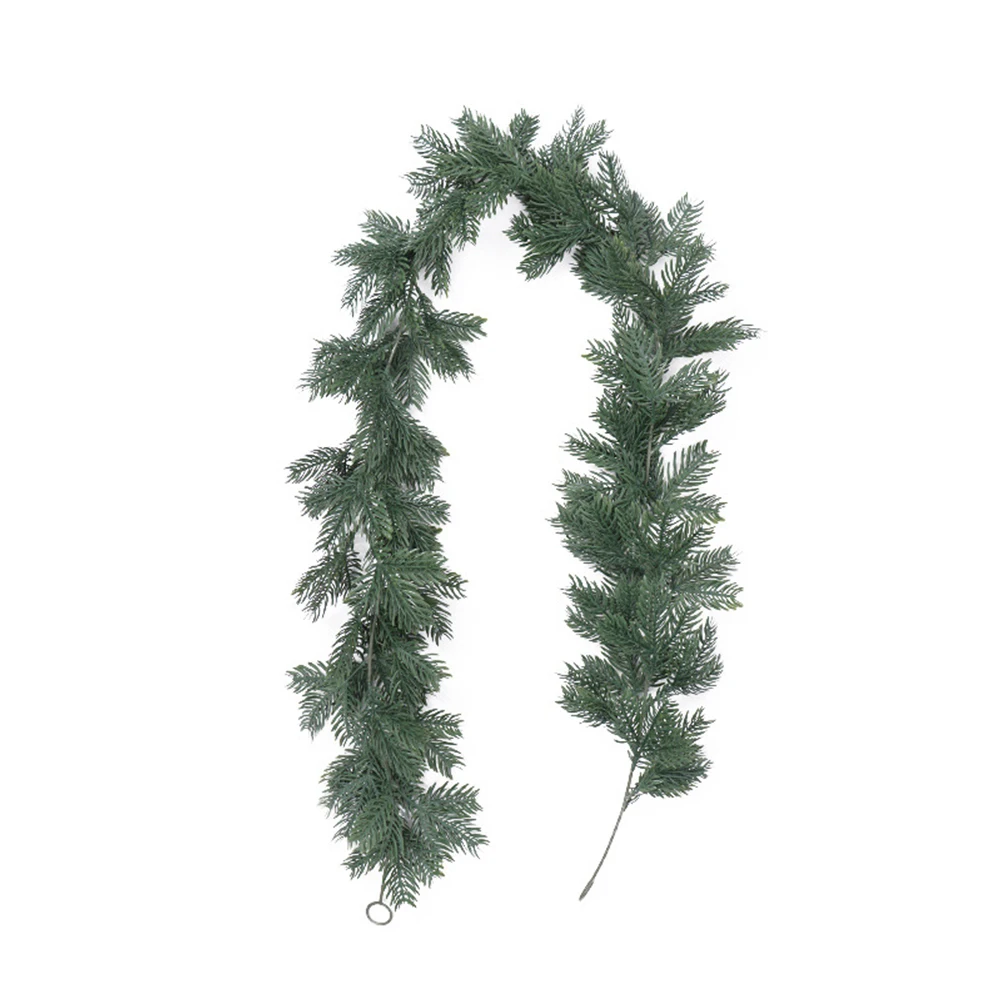 180cm Christmas Garlands Artificial Pine Greenery Garland Waterproof Xmas Decorations For Indoor Wedding Party Supplies