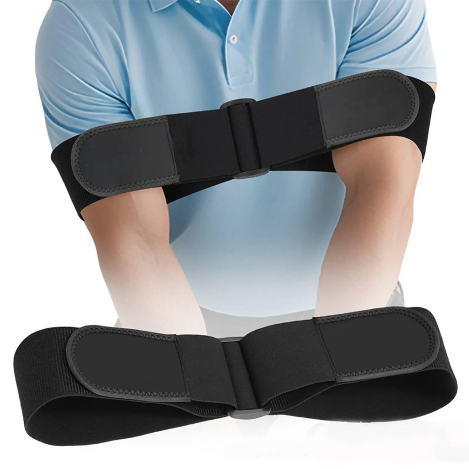 

Golf Swing Arm Band Muscle Memory Wrist and Arm Swing Coach for Golfers, Practice Range