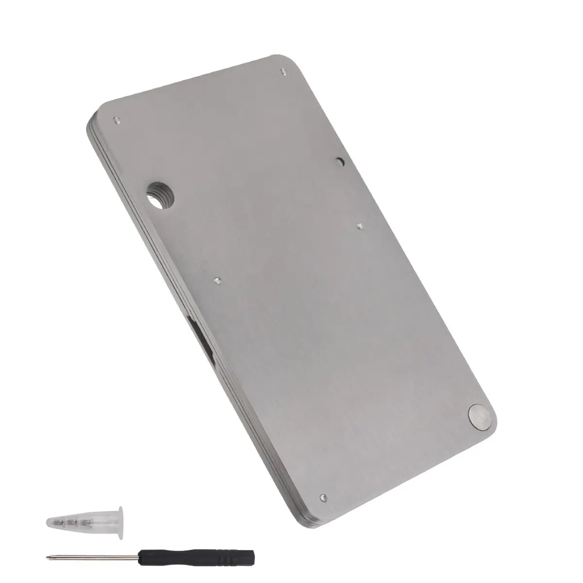 Nices Plates Wallet Crypto Cryptocurrency Storage Crypto Wallet for Bitcoin Hardware Cold Backup Mechanical Code Record Book