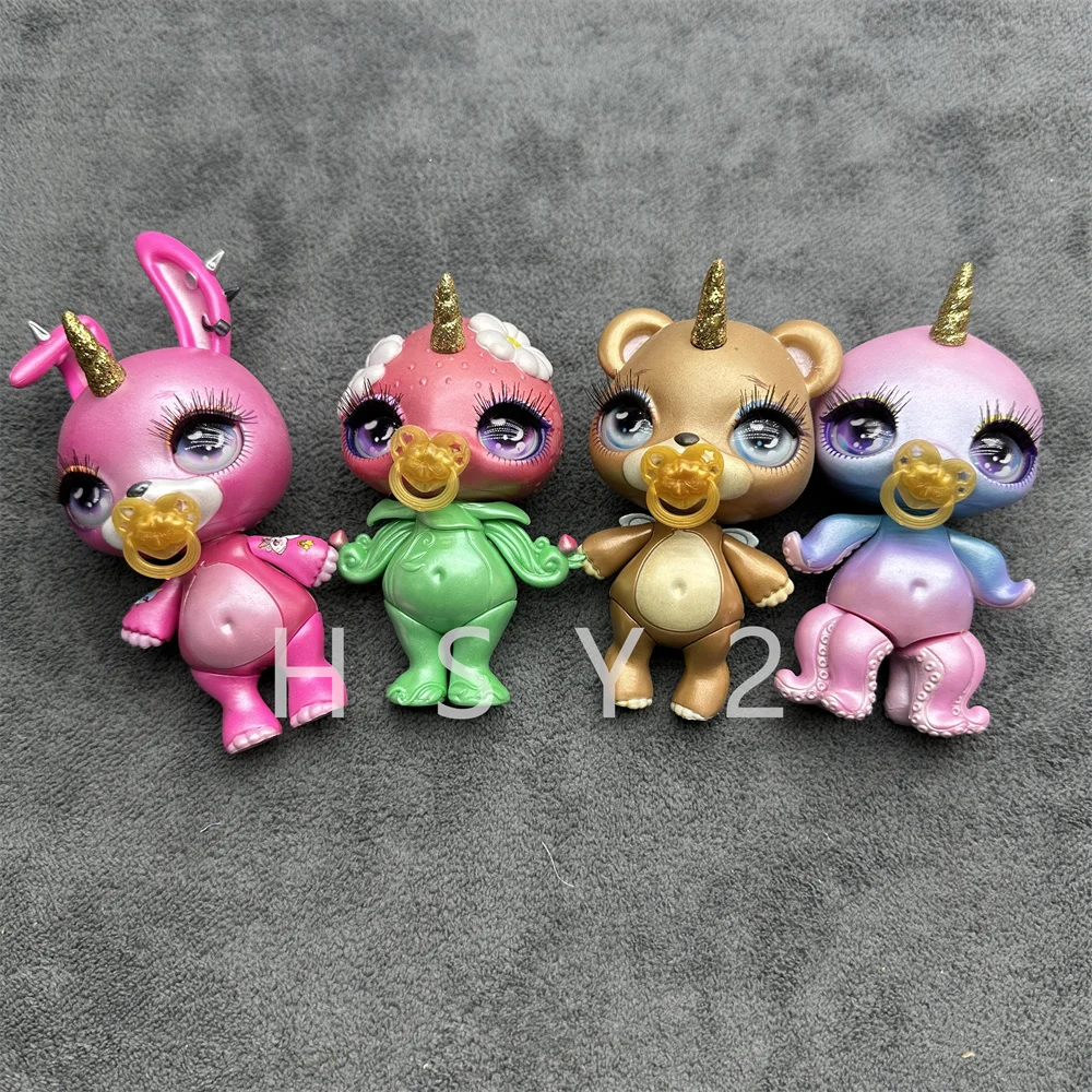 RAMPAGE TOYS SPLURRT 2 Headed Unicorn Monster 蓄光成型/オレンジ
