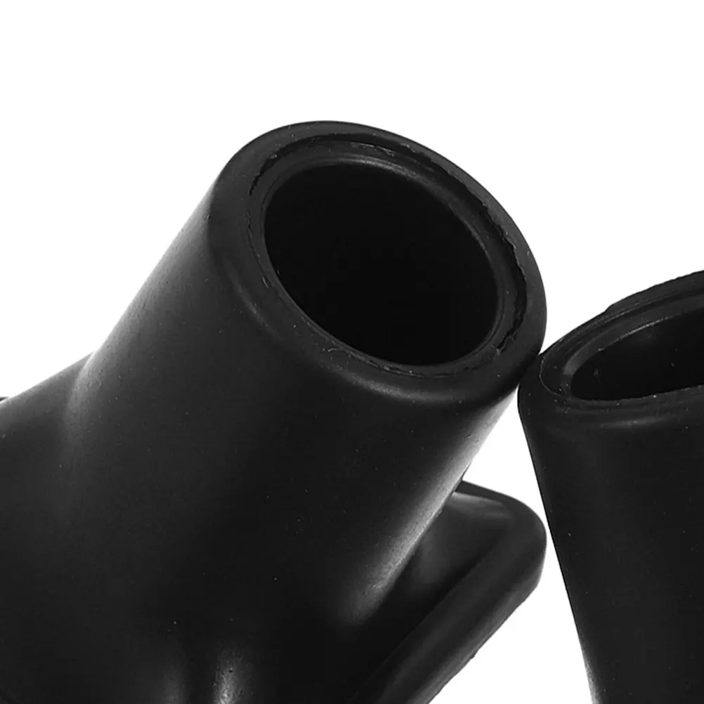 6 قطعة حقيبة جولف حامل قدم عدة منصات مطاطية المضادة للانزلاق حماية أساسيات حقيبة جولف حامل قدم استبدال أجزاء